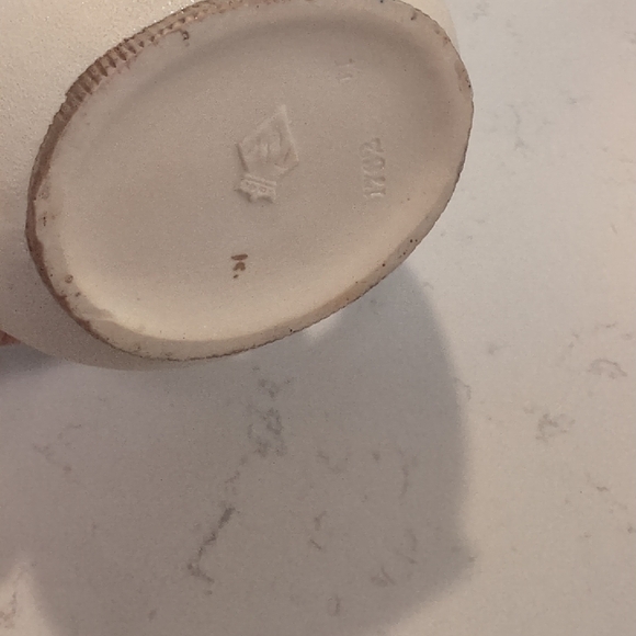 Antique Straus and Sons Rudolstadt Ware Ewer or Pitcher Form Vase, Vintage HTF U - Picture 3 of 3